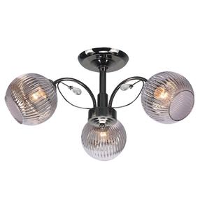 Šviestuvas lubų Candellux Lighting Cromat 33-51875, E27, 3 x 40 W, grafito sp. / grafito sp.