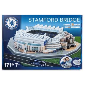 3D-pusle Chelsea Stamford Bridge Stadium, 31.1 cm x 23 cm, 171 tk, mitmevärviline