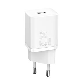 Telefoni laadija Baseus CCSP020102 Super Si 25W PD USB-C Fast Adaptive Charger 5V 3.1A / 12V 2.1A, 25 W