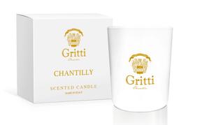 Žvakė, aromatinė Gritti Chantilly, 45 h, 220 g, balta sp.