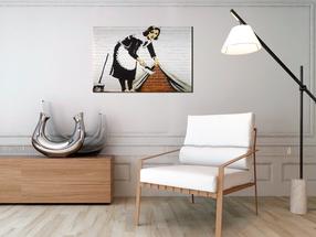 Reproduktsioon Artgeist Maid In London By Banksy N4160, 60 cm x 40 cm