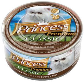 Mitrā kaķu barība Princess, zivs, 0.17 kg