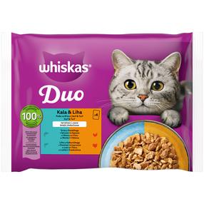 Šlapias kačių maistas Whiskas, 0.34 kg, 4 vnt.
