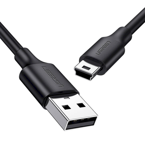 Vads Ugreen UG10355, Mini USB/USB, melna krās.