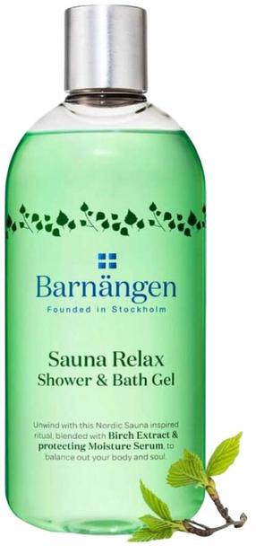 Kūno prausimosi želė Barnangen Sauna Relax, 400 ml
