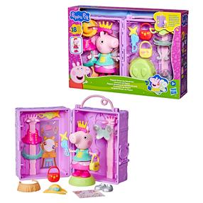 Mängukujuke, koos tarvikutega Hasbro Peppa Pig Dress Up Wardrobe, 15 cm, mitmevärviline