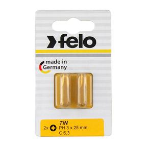 Kruvikeeraja otsikute komplekt Felo 02203067, PH3, 25 mm
