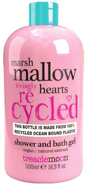 Ķermeņa mazgāšanās želeja Treaclemoon Marshmallow Hearts, 500 ml