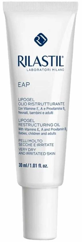 Sejas eļļa, sejas un ķermeņa kopšanai Rilastil EAP Lipogel Reconstructing, 30 ml