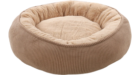 Kaķu guļvieta Flamingo Colette Basket, bēša krās./gaiši brūna krās., 46 cm x 46 cm
