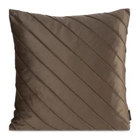 Dekoratīvs spilvena pārvalks Nala 3, tumši bēša krāsa, 45 cm x 45 cm