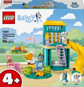 Konstruktorius LEGO® Bluey Pramogos žaidimų aikštelėje su Bluey ir Chloe 11201, 104 vnt.