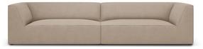 Sofa Micadoni Home Ruby MIC_4S_137_F1_RUBY2, šviesiai ruda sp., 302 x 93 cm x 69 cm