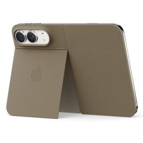 Telefona vāciņš Apple Duo Folio Kickstand, taupe krās., Apple