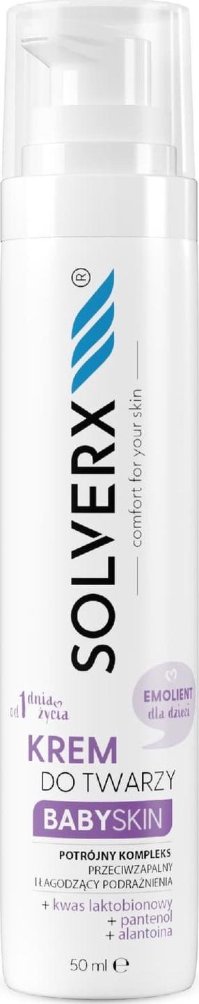 Kremas kūdikiui Solverx Baby Skin, 50 ml