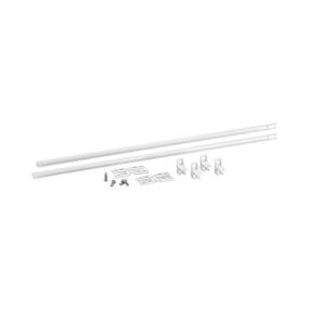 Reeling Elfa 225214, 55 cm x 1.1 cm, valge v., 4 tk