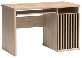 Rašomasis stalas su spintele Moderno C-19, 120 cm x 60 cm, 78 cm, ąžuolo sp.