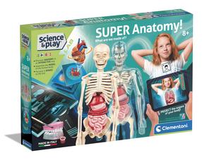 Anatomijas zinātnes kolekcija Clementoni Science Set, daudzkrāsaina