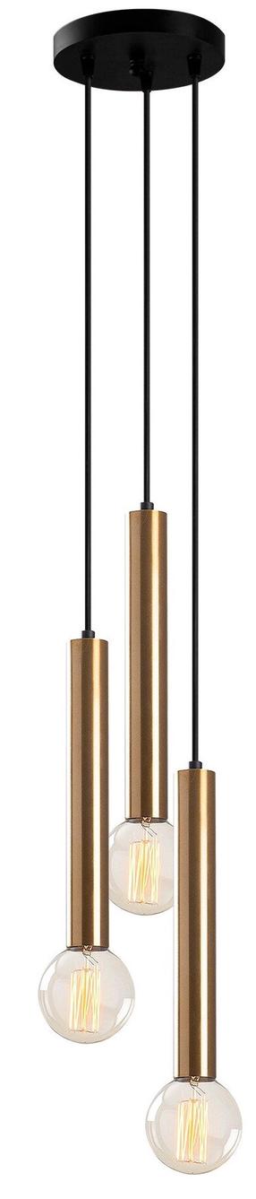 Šviestuvas kabinamas Opviq Tempo 6012 584TTM1321, E27, 3 x 40 W, nėra gaubto / bronzos sp.