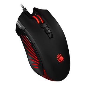Vadu spēļu pele A4Tech V9M, melna krās.