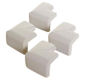 Stūra aizsardzība Dreambaby Foam Corner Protectors, balta krās., 4 gab.