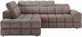 Kampinė sofa - lova Bronon Paolli 18, smėlio sp., kairinė, 200 x 296 cm x 109 cm