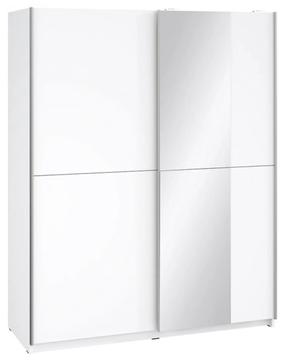 Skapis Forte Winner WNNS722X7-120, balta krās., 61.2 cm x 150 cm x 190.5 cm, ar spoguli