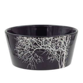 Сервировочное блюдо Newill Tree, 13 см x 13 см x 6 см, Ø 13 см, черный цв., керамика