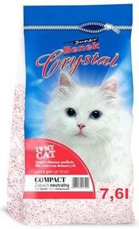 Kačių kraikas Super Benek Crystal Compact 002326, silikagelinis, 7.6 l
