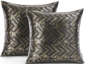 Pagalvės užvalkalas Restilo Blackout Navia, grafito, 45 cm x 45 cm