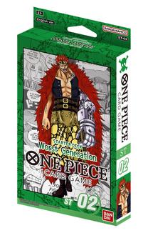 Kortų žaidimas Bandai Namco Entertainment One Piece Worst Generation Starter Deck, EN