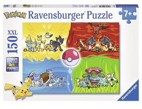 Dėlionė Ravensburger Pokemon Types, 36 cm x 49 cm, 150 vnt., įvairių spalvų