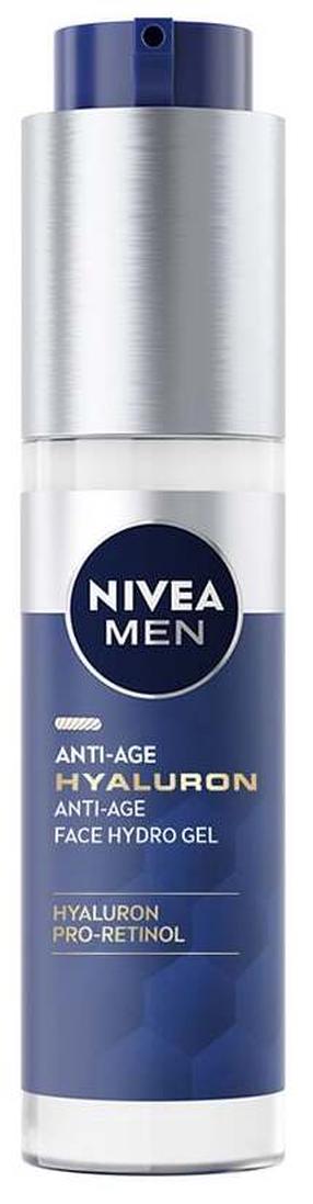 Veido gelis Nivea Men Hyaluron Anti-Age, 50 ml