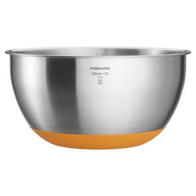 Dubuo Fiskars Functional Form 1084327, 28 cm, sidabro sp./oranžinė sp., 5 l
