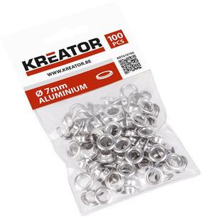 Kniedės Kreator, 100 vnt.