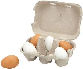 Наборы для игровой кухни, яичный набор VIGA Wooden Eggs 59228