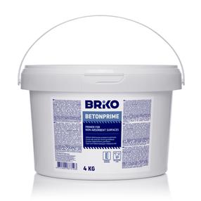 Грунт простой строительный Briko Betonprime, алый цв., 4 л