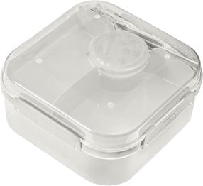 Pārtikas trauks Branq Lido, 1.6 l, 18.5 cm x 18.5 cm, brūngans krās.