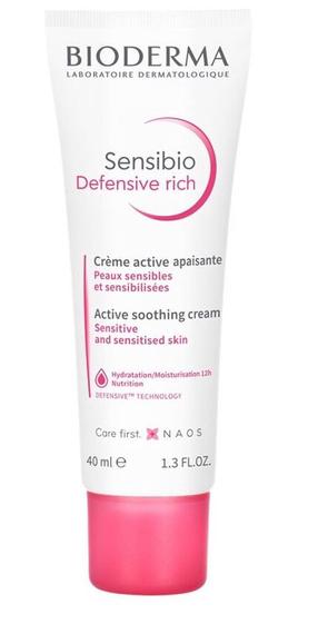 Sejas krēms Bioderma Sensibio Defensive Rich, 40 ml