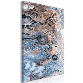 Reprodukcija Artgeist Sienna Blue Marble, 20 cm x 30 cm