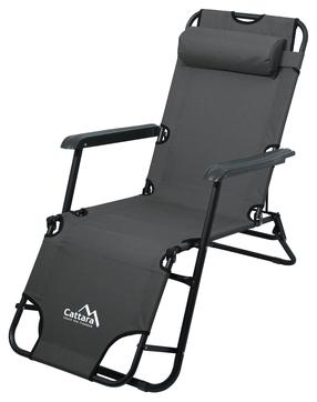 Lauko gultas Cattara Comfort, antracito sp., 155 cm x 61 cm x 24 cm