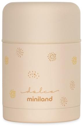 Termosas maistui Miniland Food Thermy Dolce, 600 ml, 0 mėn., nerūdijantysis plienas, smėlio sp.