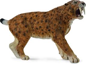 Žaislinė figūrėlė Collecta Dinosaur Smilodon 88715, įvairių spalvų