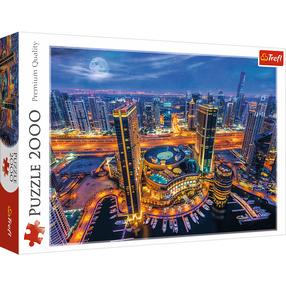 Dėlionė Trefl Lights of Dubai 27094, 40 cm x 27 cm, 2000 vnt., įvairių spalvų