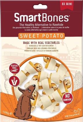 Лакомство для собак SmartBones Sweet Potato Mini, курица, 0.128 кг