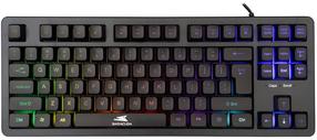 Проводная игровая клавиатура Baracuda KRILL, Английский (US), черный цв.
