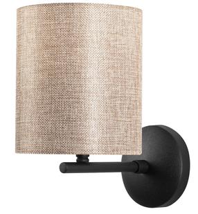 Lampa sienas Opviq Profil 4685 892OPV1285, E27, 1 x 40 W, krēmkrāsa krās. / melna krās.