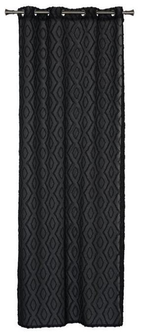 Dienas aizkari Splendid Tulum GF-TULUMK-140/260-BL, melna krās., 140 cm x 260 cm