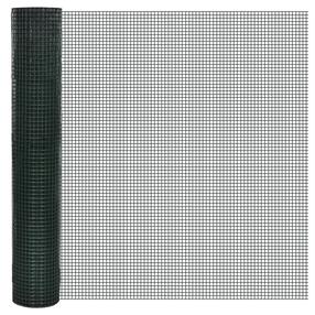 Virintas tinklas Garden Center, 25.4 x 12.7 x 2.1 mm, 100 cm, 25 m, cinkuota/pvc