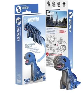 3D-pusle Brontosaurus, 7.6 cm x 3.3 cm, 20 tk, sinine v.